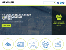 Tablet Screenshot of ozvision.com